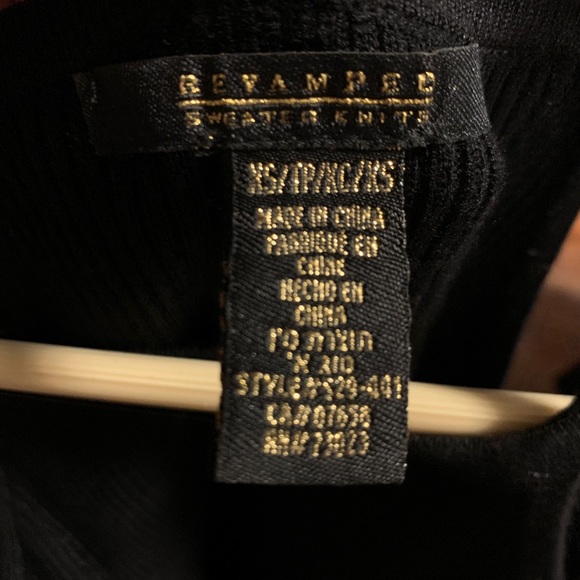 Black racer neck midi bodycon dress size small - Picture 4 of 4